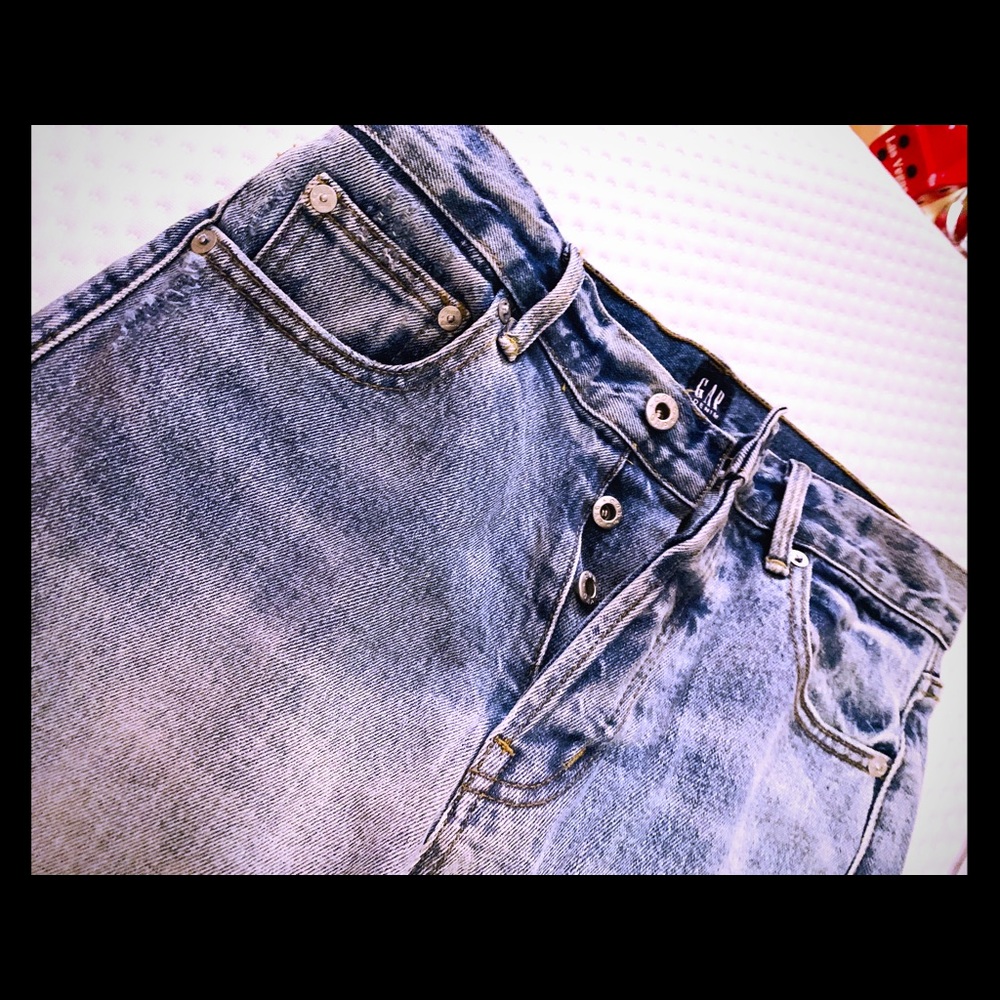 GAP ripped jeans